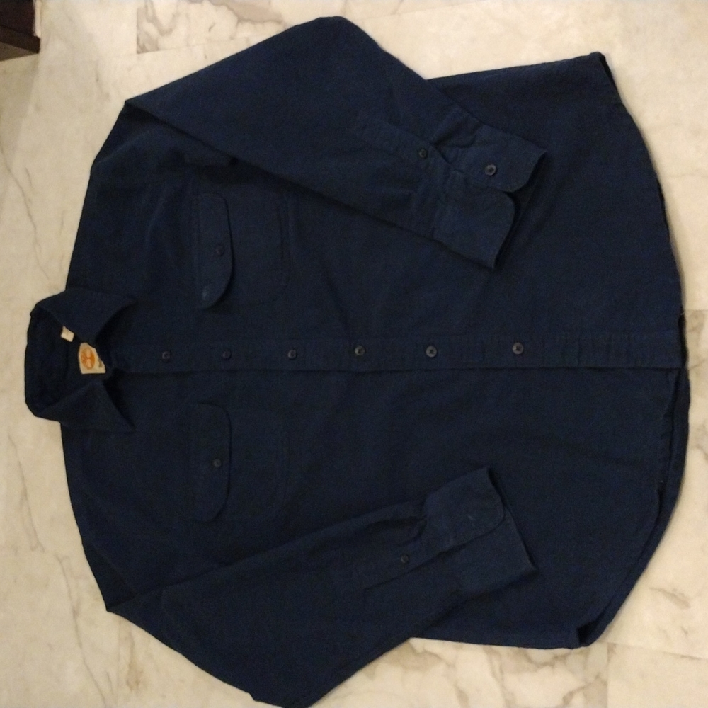 Timberland button down flannel shirt.